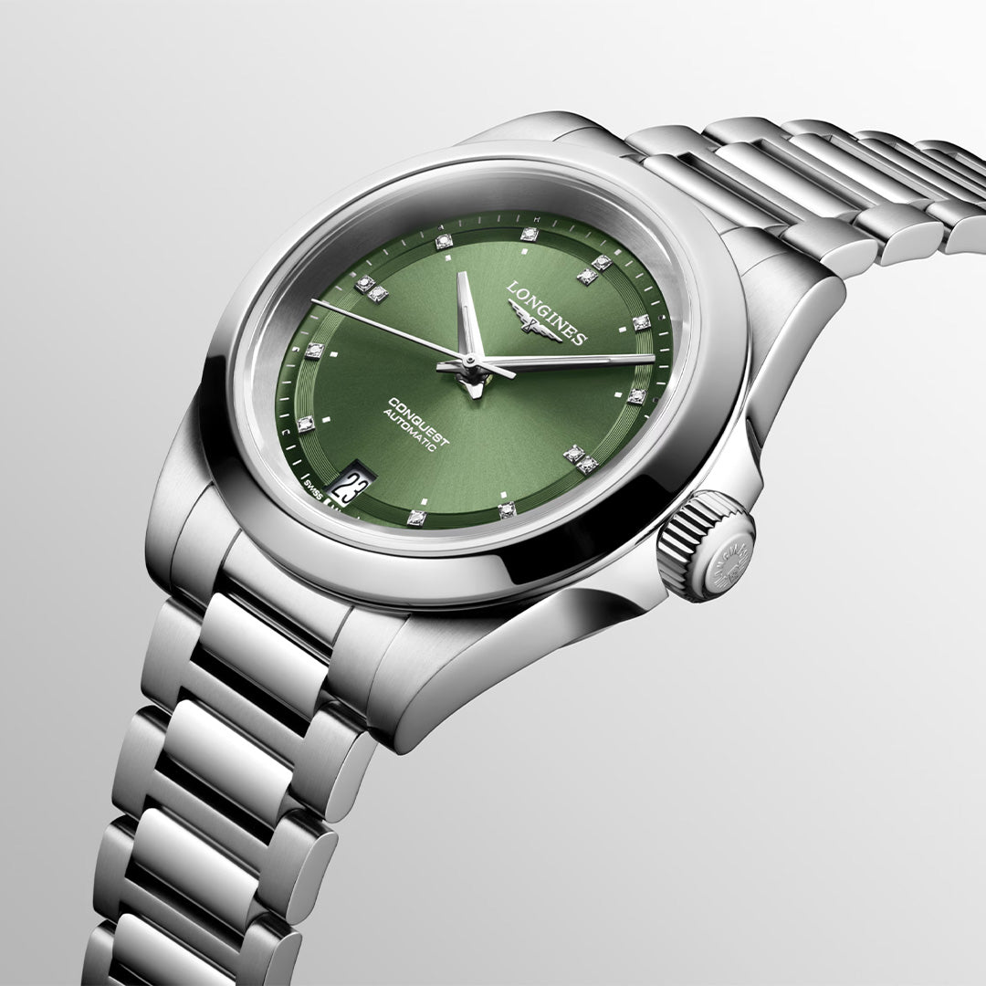 Watch in steel Conquest Longines