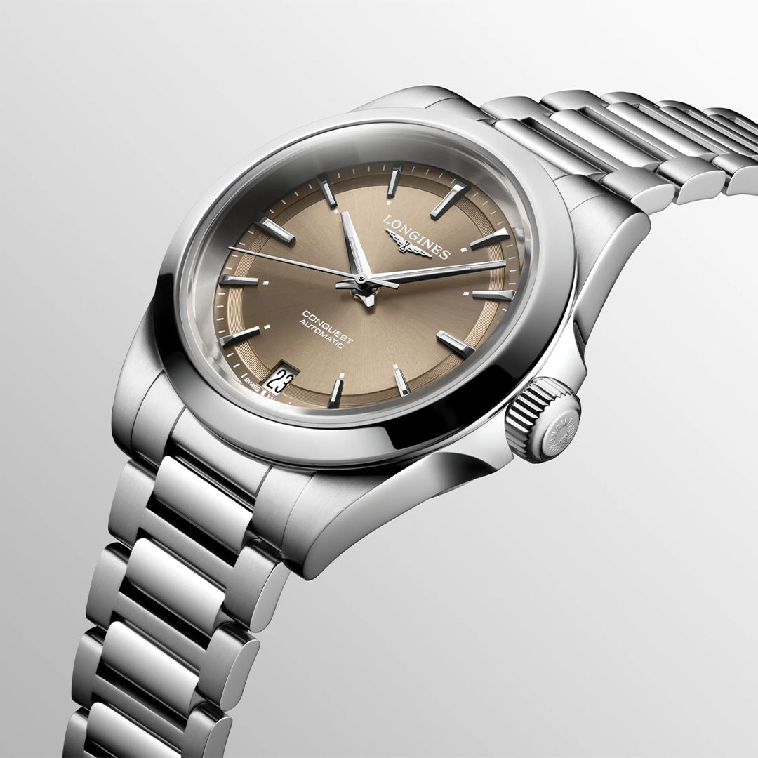 Watch in steel Conquest Longines