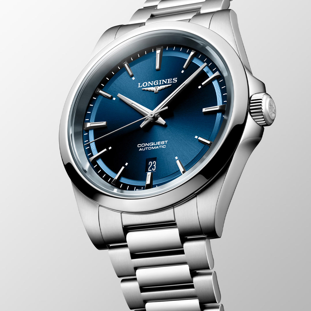 Watch in steel Conquest Longines