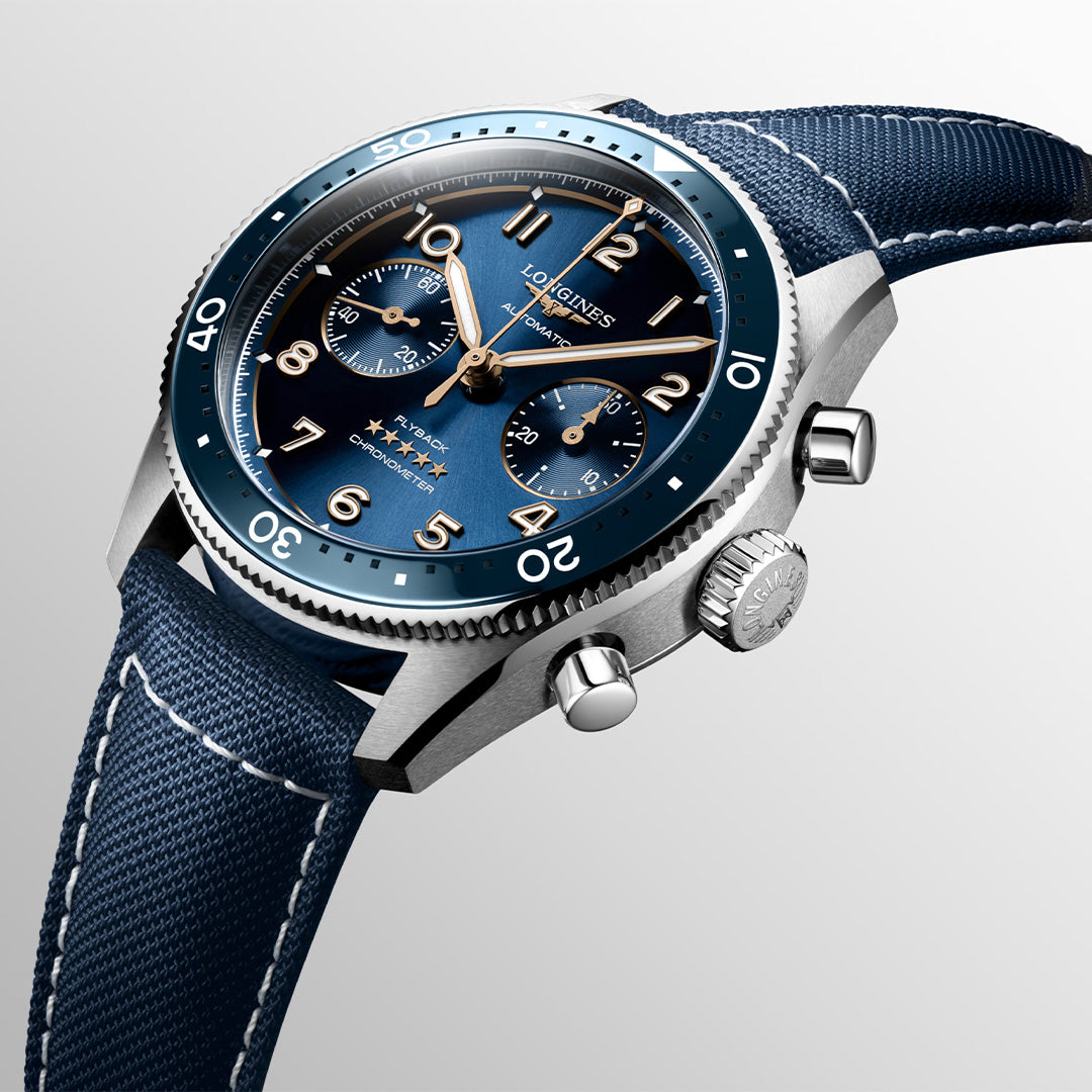 Orologio in acciaio Spirit Flyback Longines