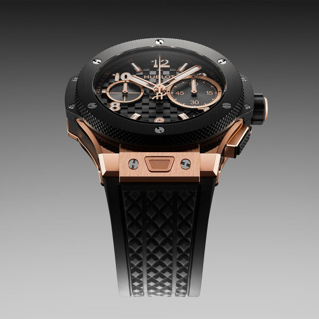 Orologio in ceramica e oro rosa Big Bang Original Unico King Gold Ceramic Hublot