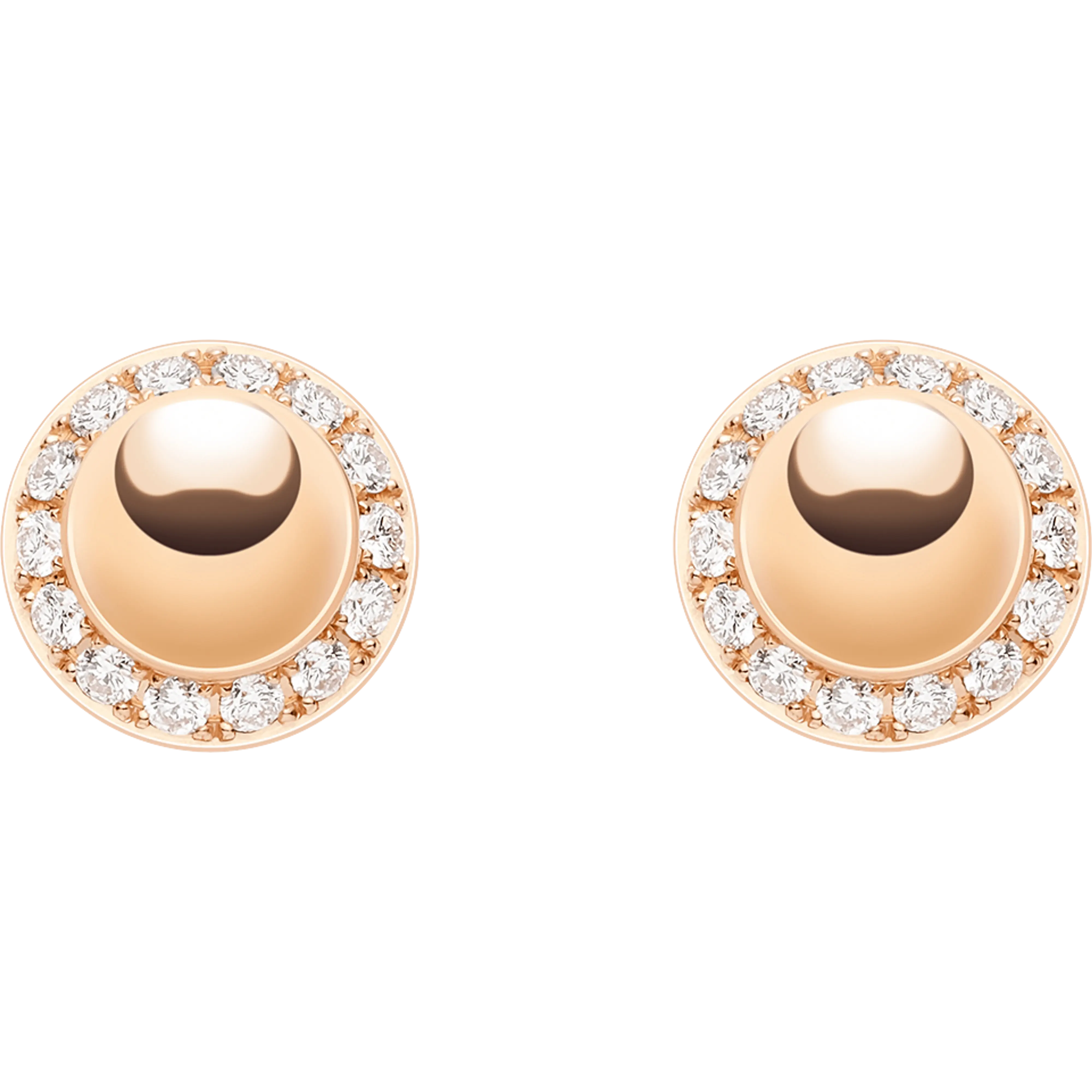 Earrings in rose gold Possession Earrings Piaget