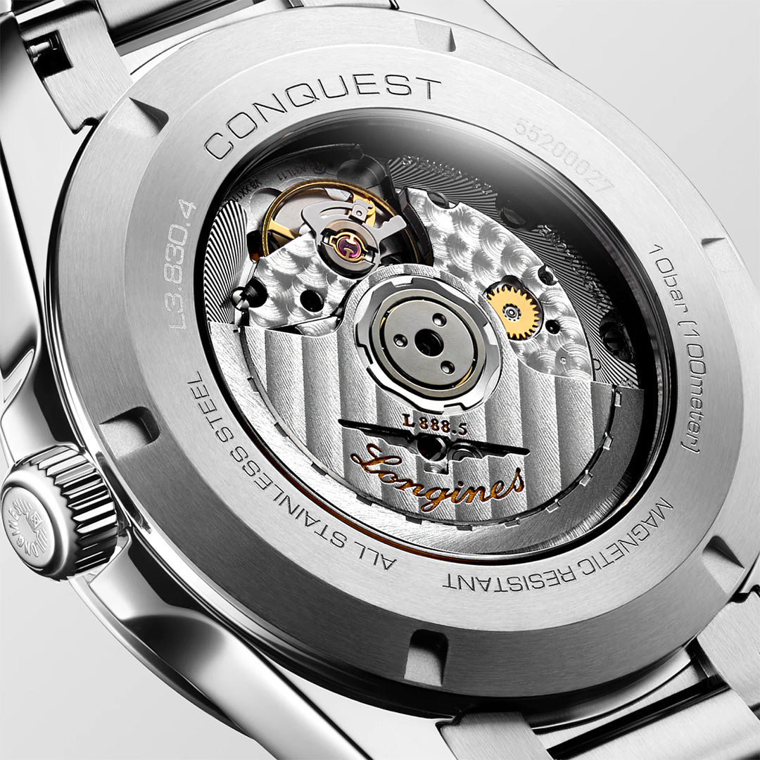 Watch in steel Conquest Longines