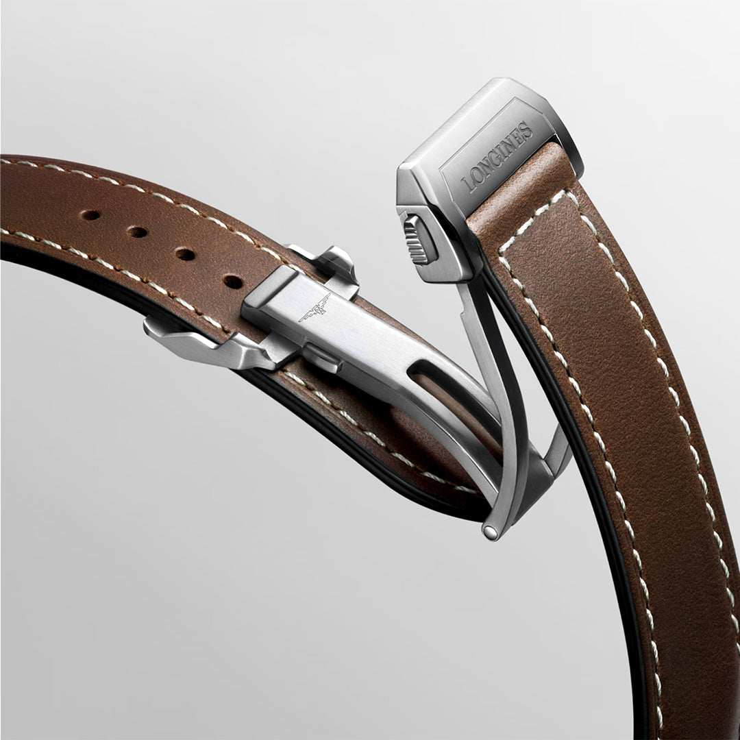 Watch in steel Spirit Zulu Time Longines