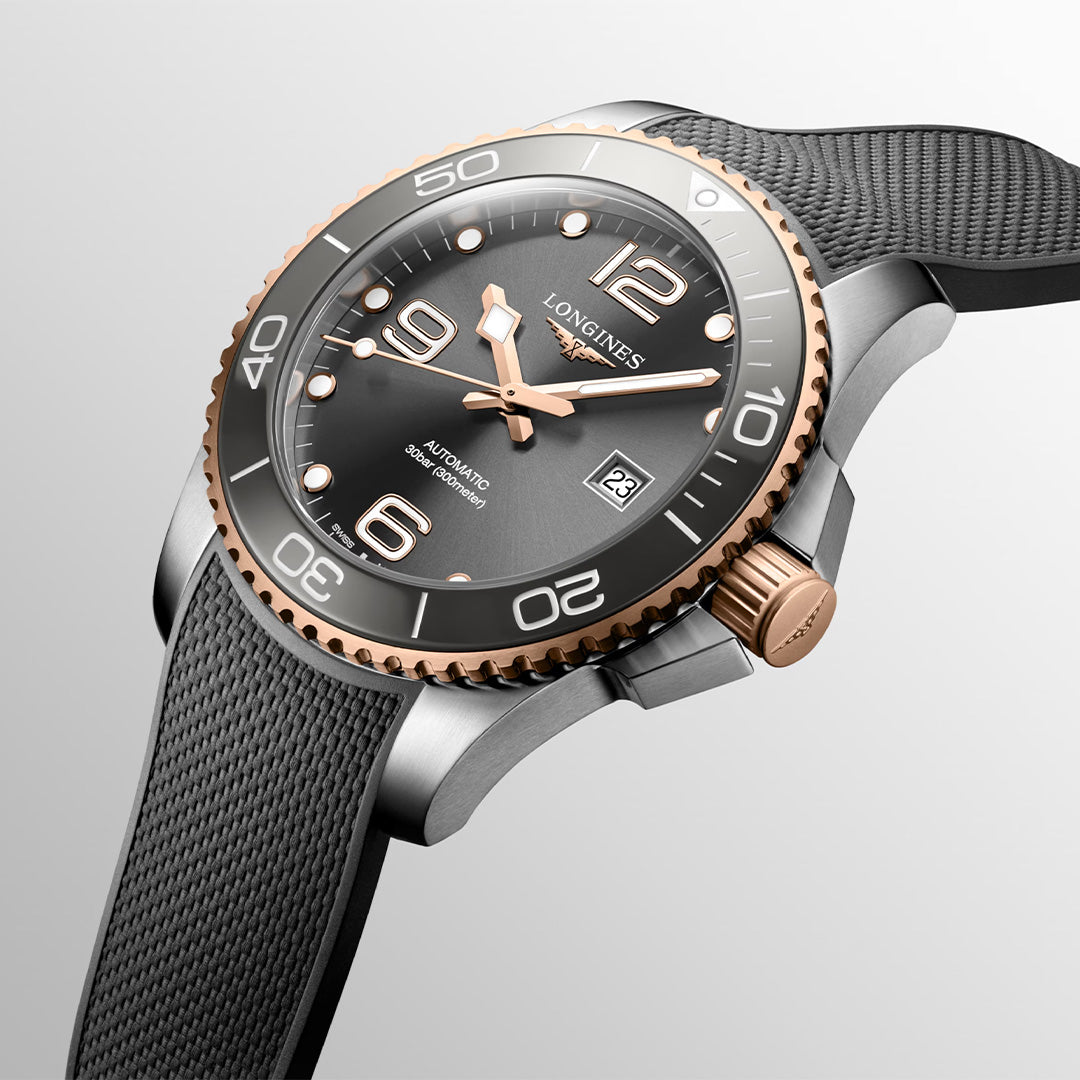Watch in steel HydroConquest Longines