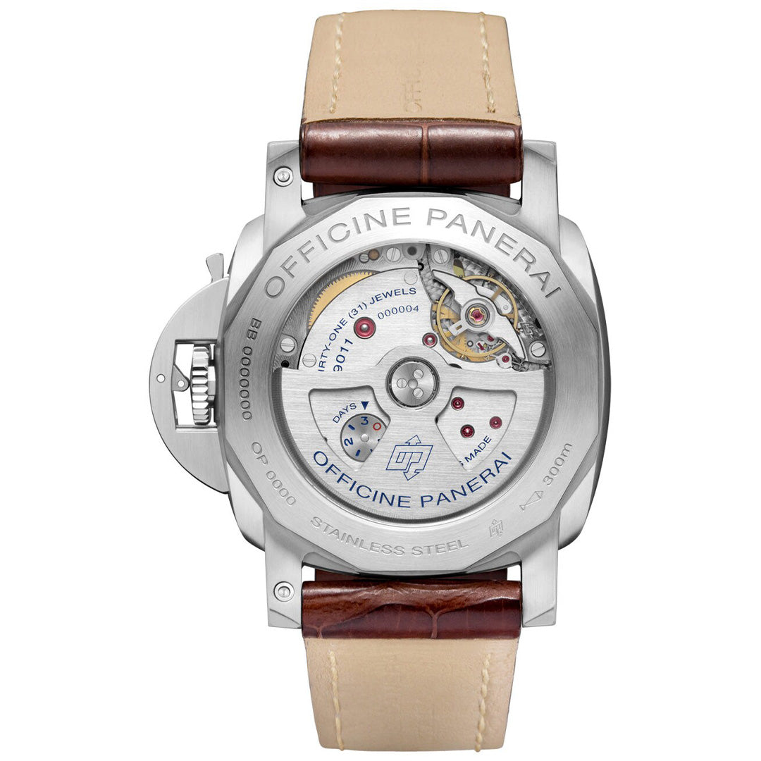 Orologio in acciaio Luminor GMT Panerai