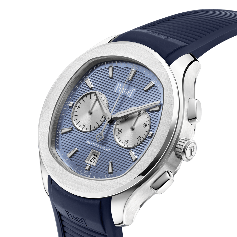 Watch in steel Piaget Polo Chronograph Piaget