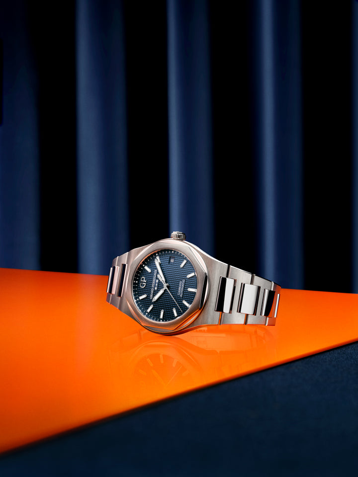 Orologio in acciaio Laureato Girard perregaux