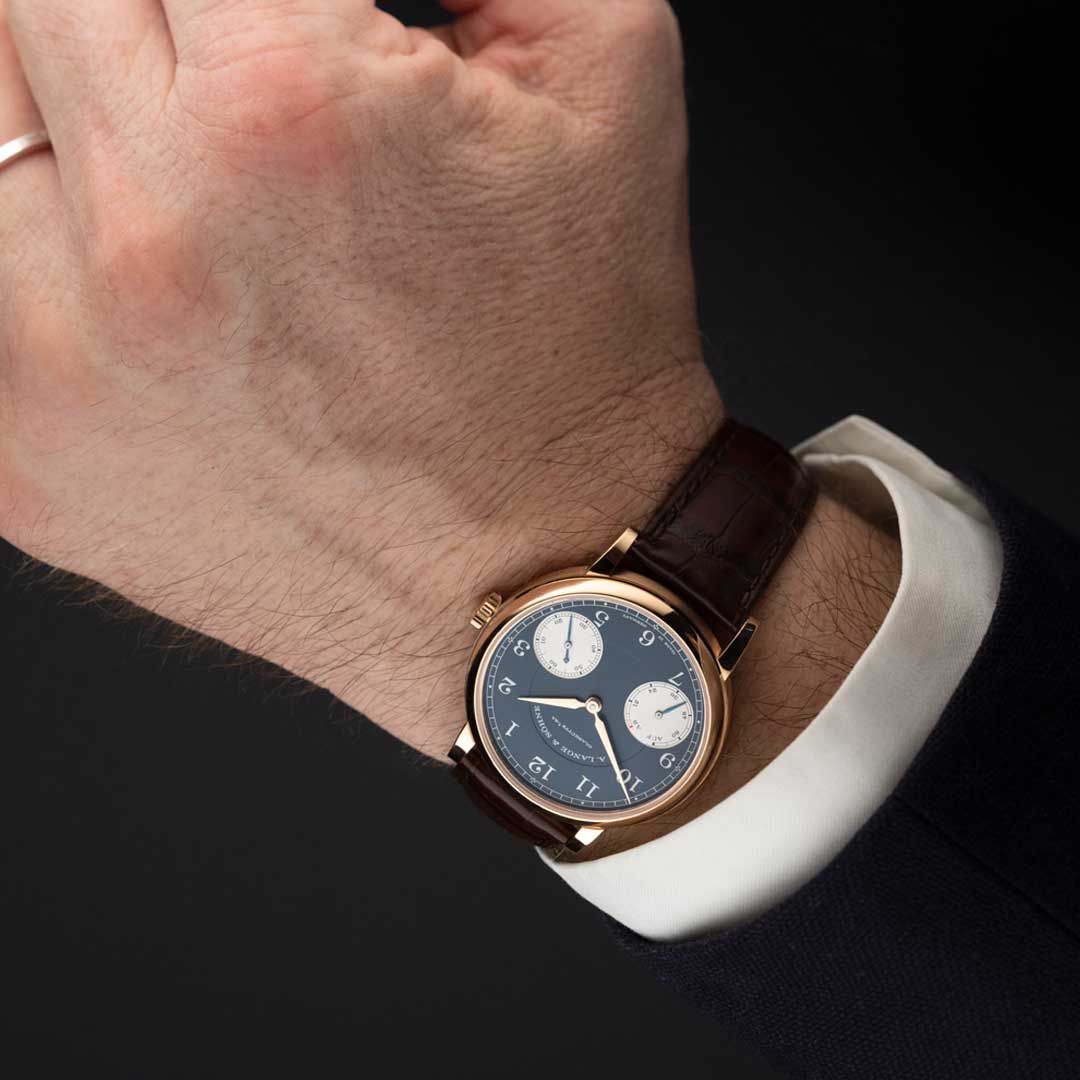 Watch in rose gold 1815 A lange soehne