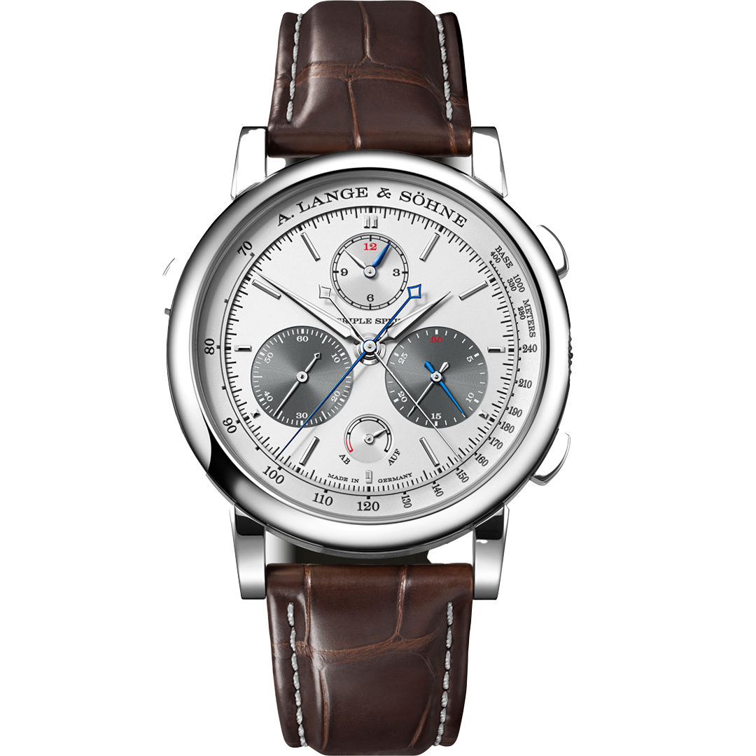Watch in platinum Saxonia A lange soehne
