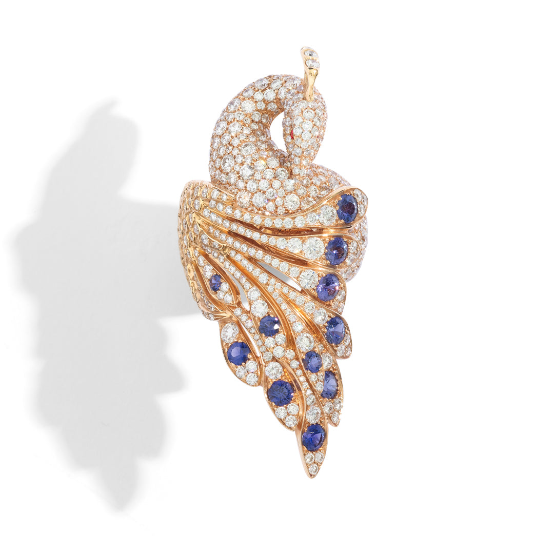 Ring in rose gold The Hidden Royal Ring Palmiero