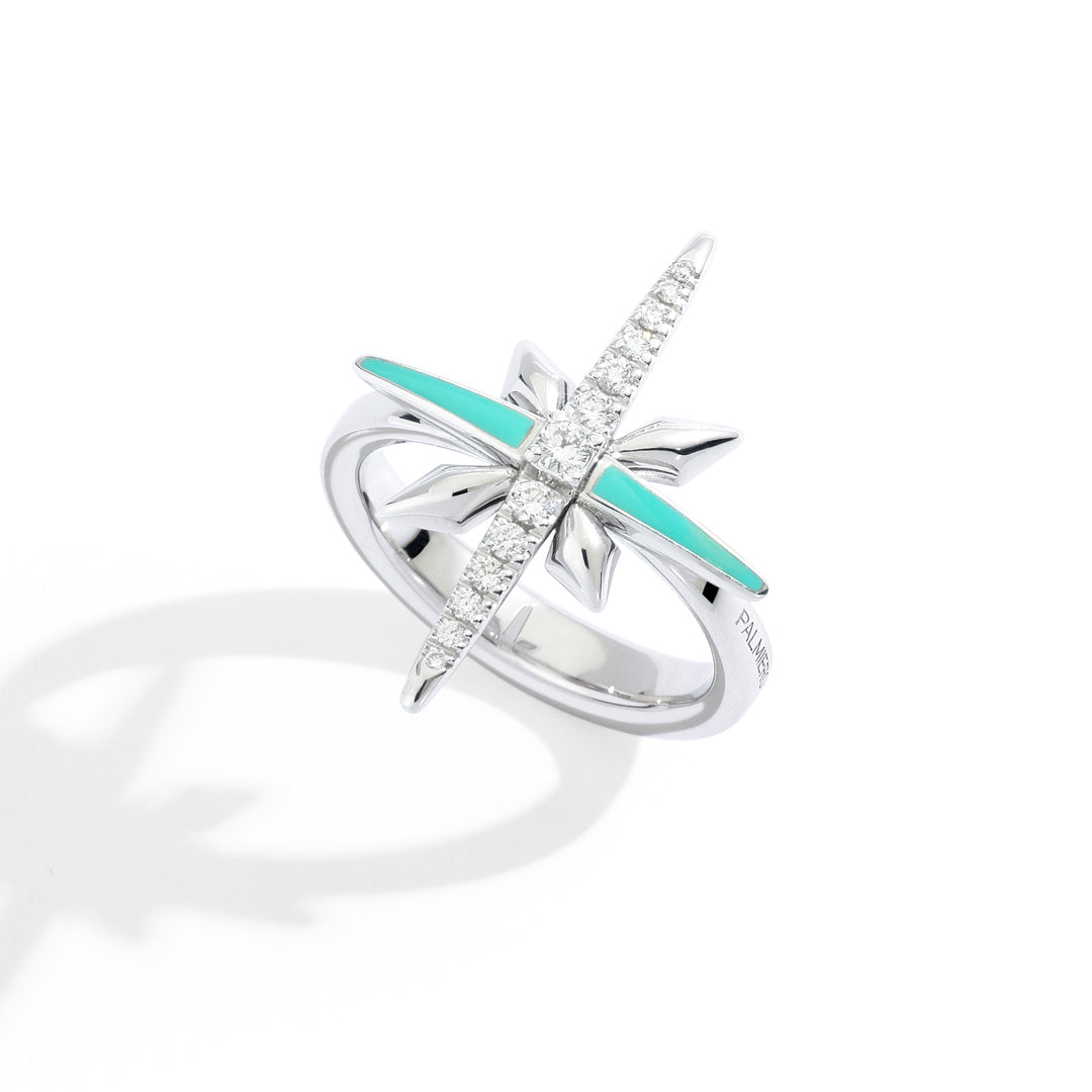Ring in white gold Starlight Ring Palmiero