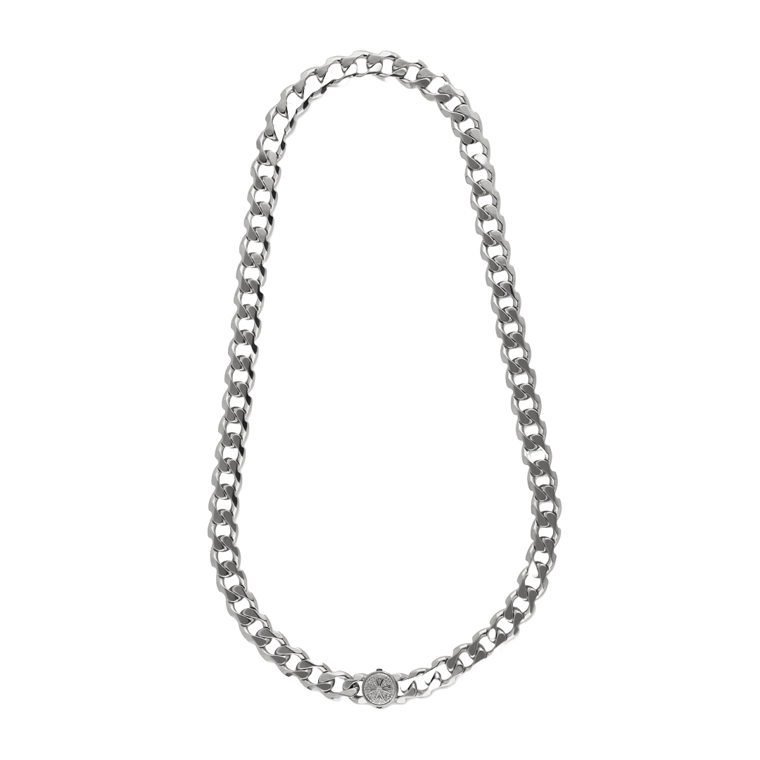 Gioiello in argento Collana Edge Diamanti Emanuele bicocchi