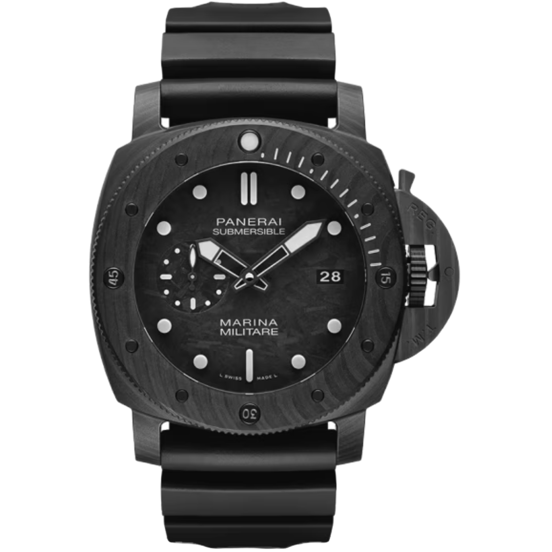 Watch in carbon Submersible Marina Militare Carbotech™ Panerai