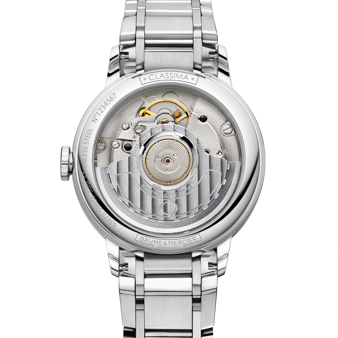 Watch in steel Classima Baume et mercier