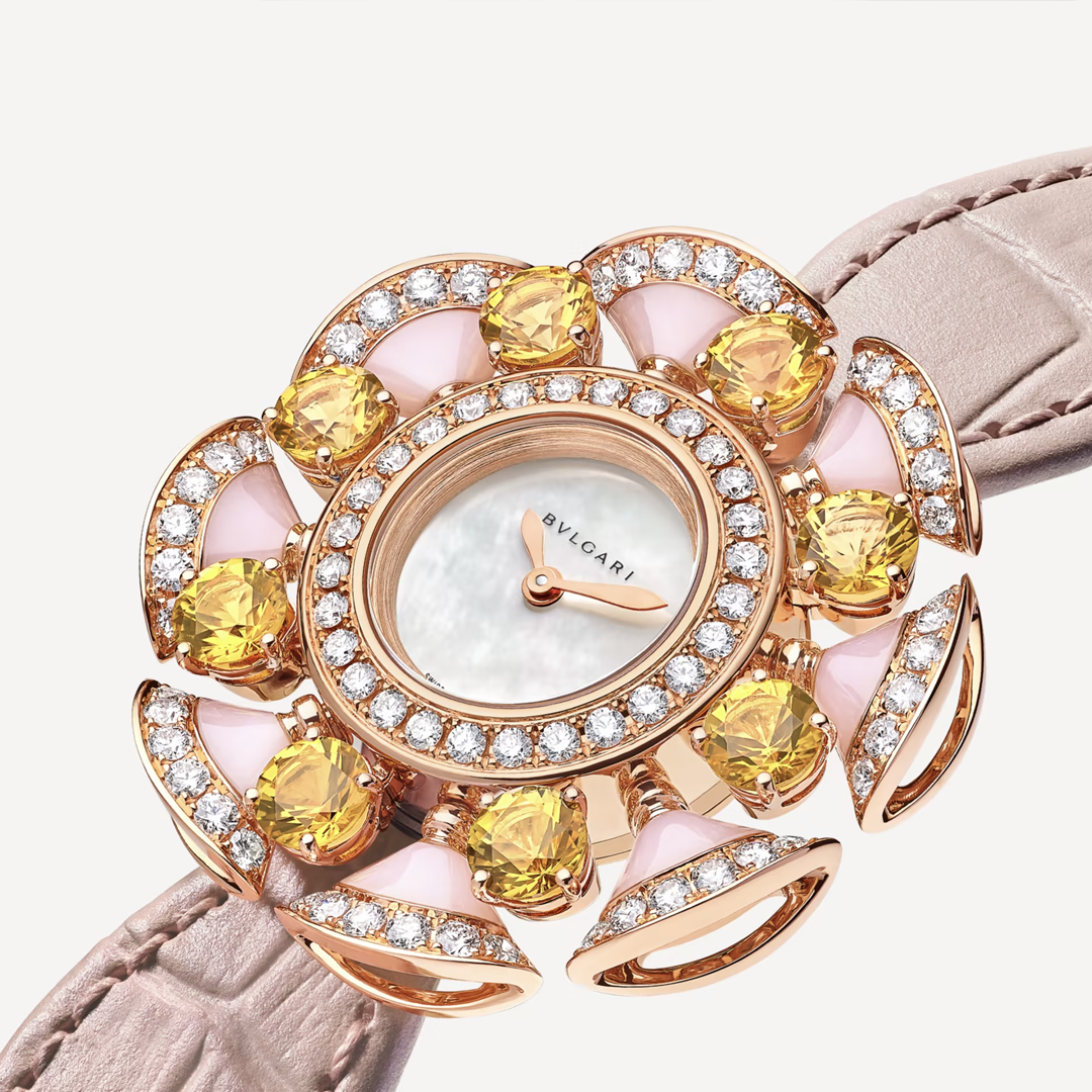 Orologio in oro rosa Diva's Dream Divissima Bulgari
