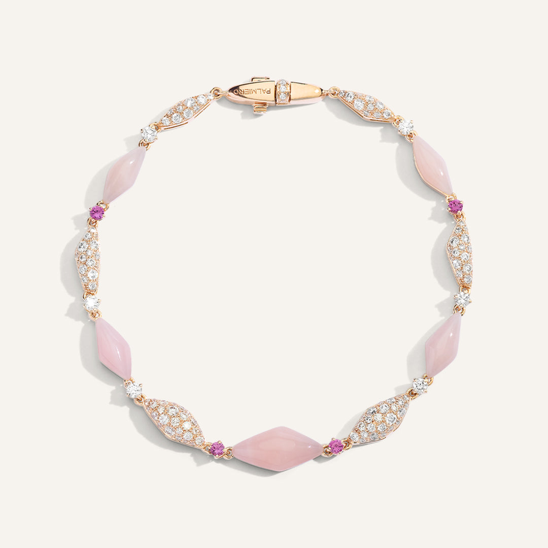 Gioiello in oro rosa Bracciale Déco Palmiero