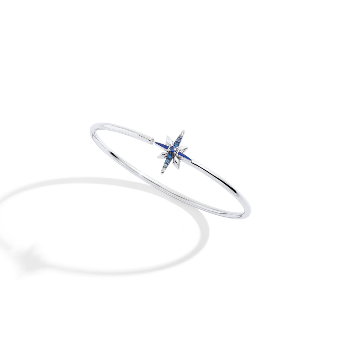 Gioiello in oro bianco Bracciale Starlight Palmiero