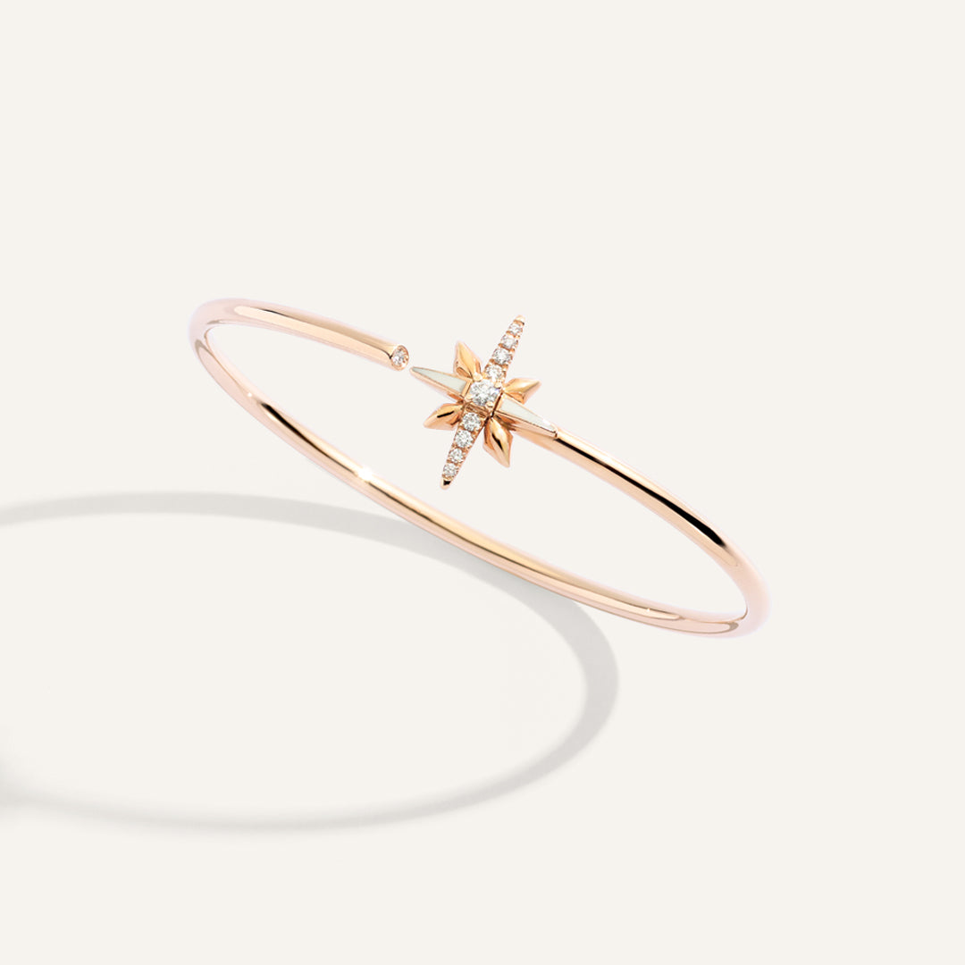 Gioiello in oro rosa Bracciale Starlight Palmiero