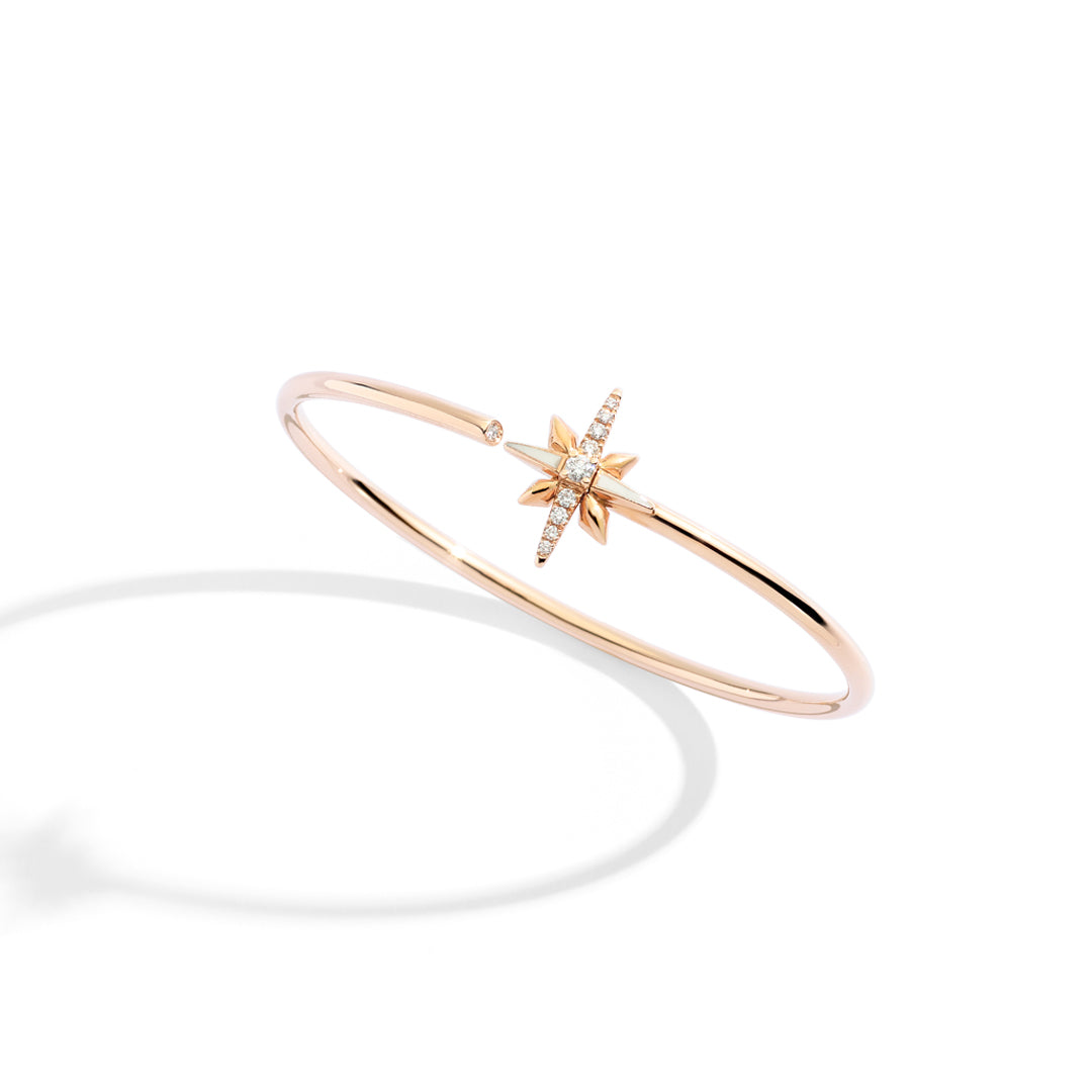 Gioiello in oro rosa Bracciale Starlight Palmiero