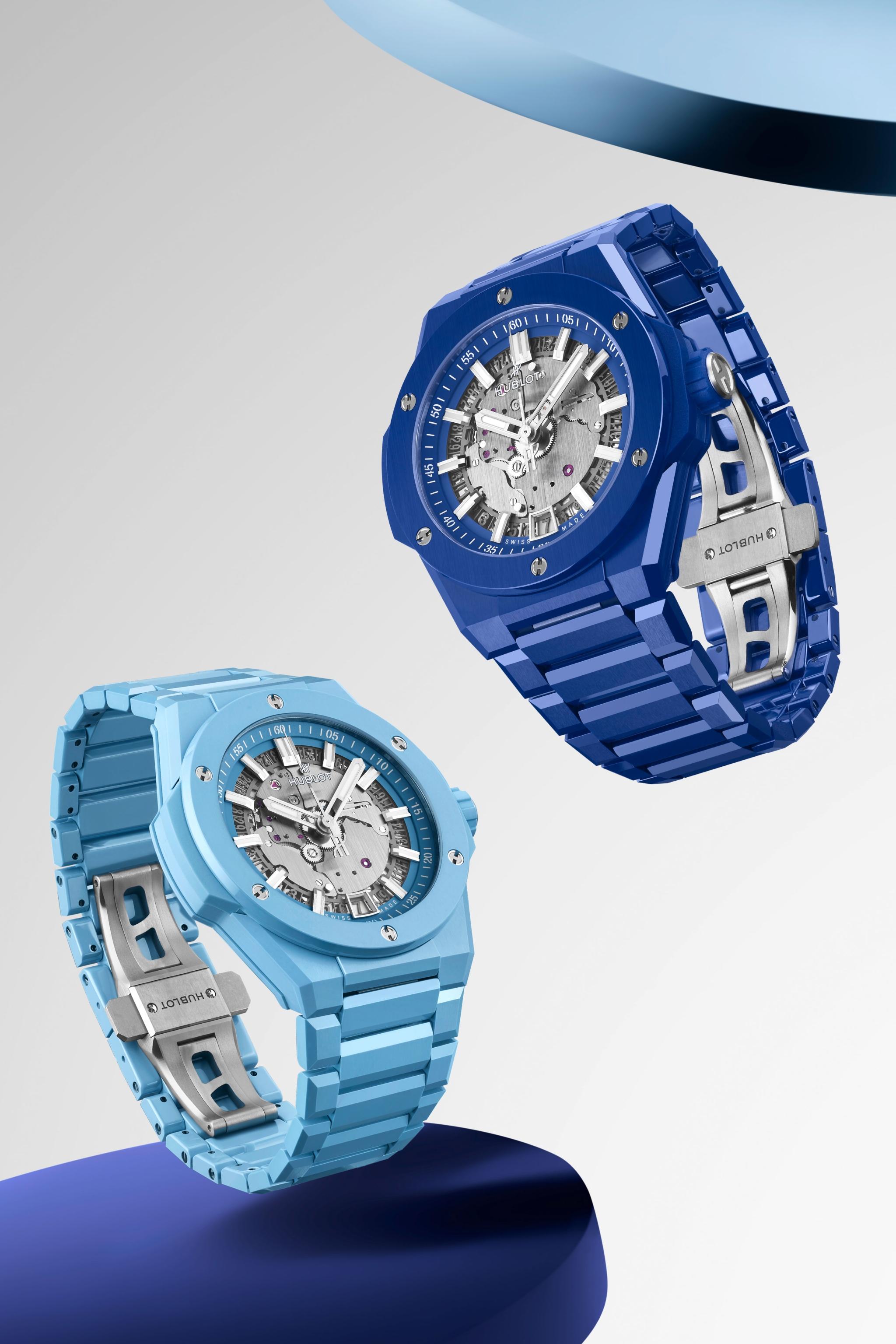 Big Bang Integrated Time Only Blue Ceramic4