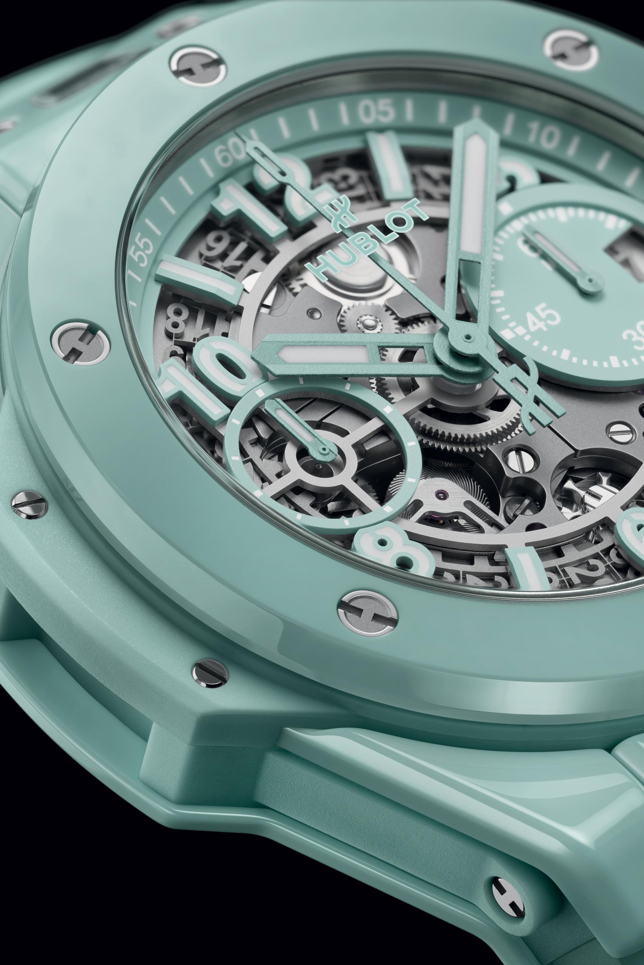Big Bang Unico Mint Green Ceramic5