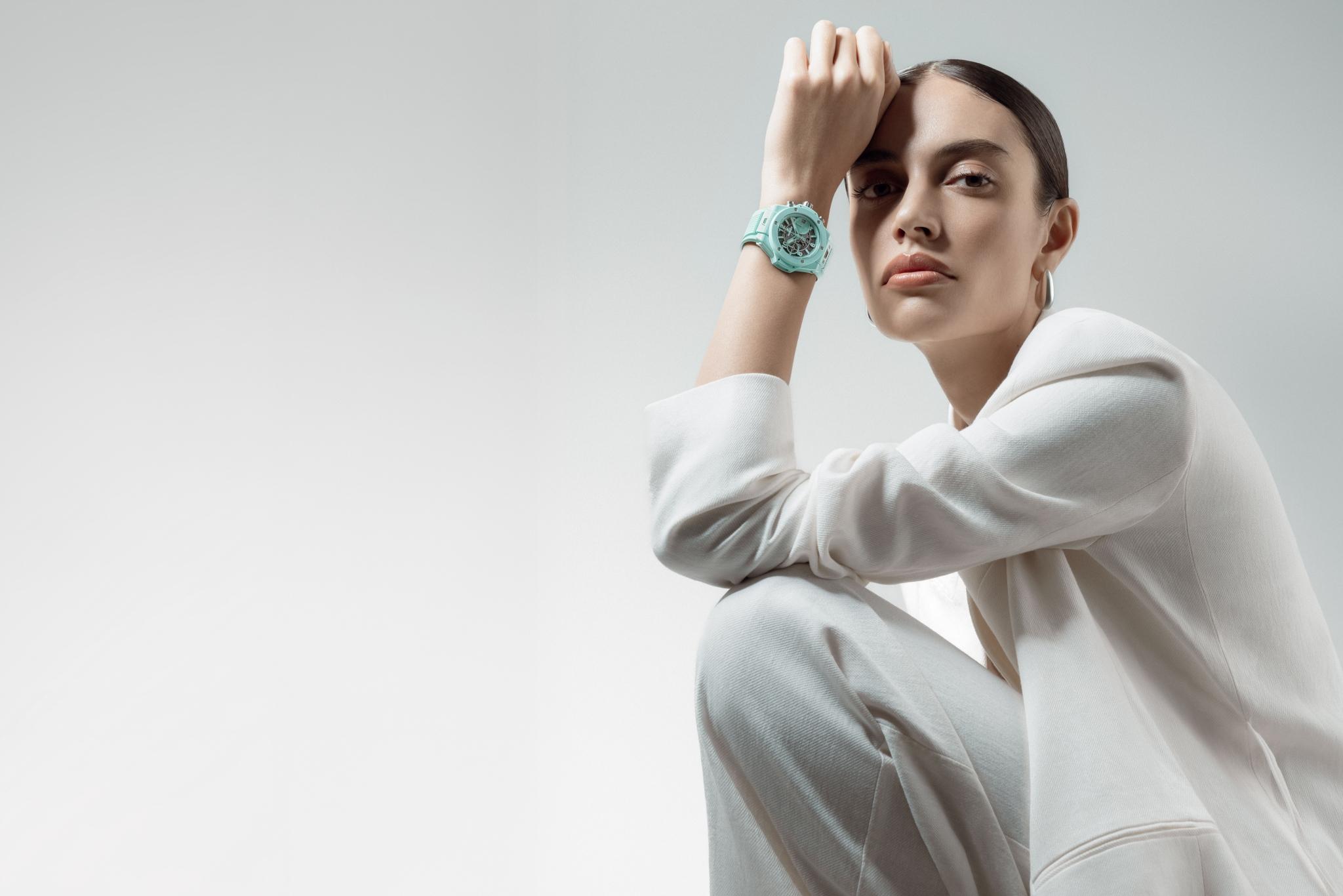 Big Bang Unico Mint Green Ceramic3