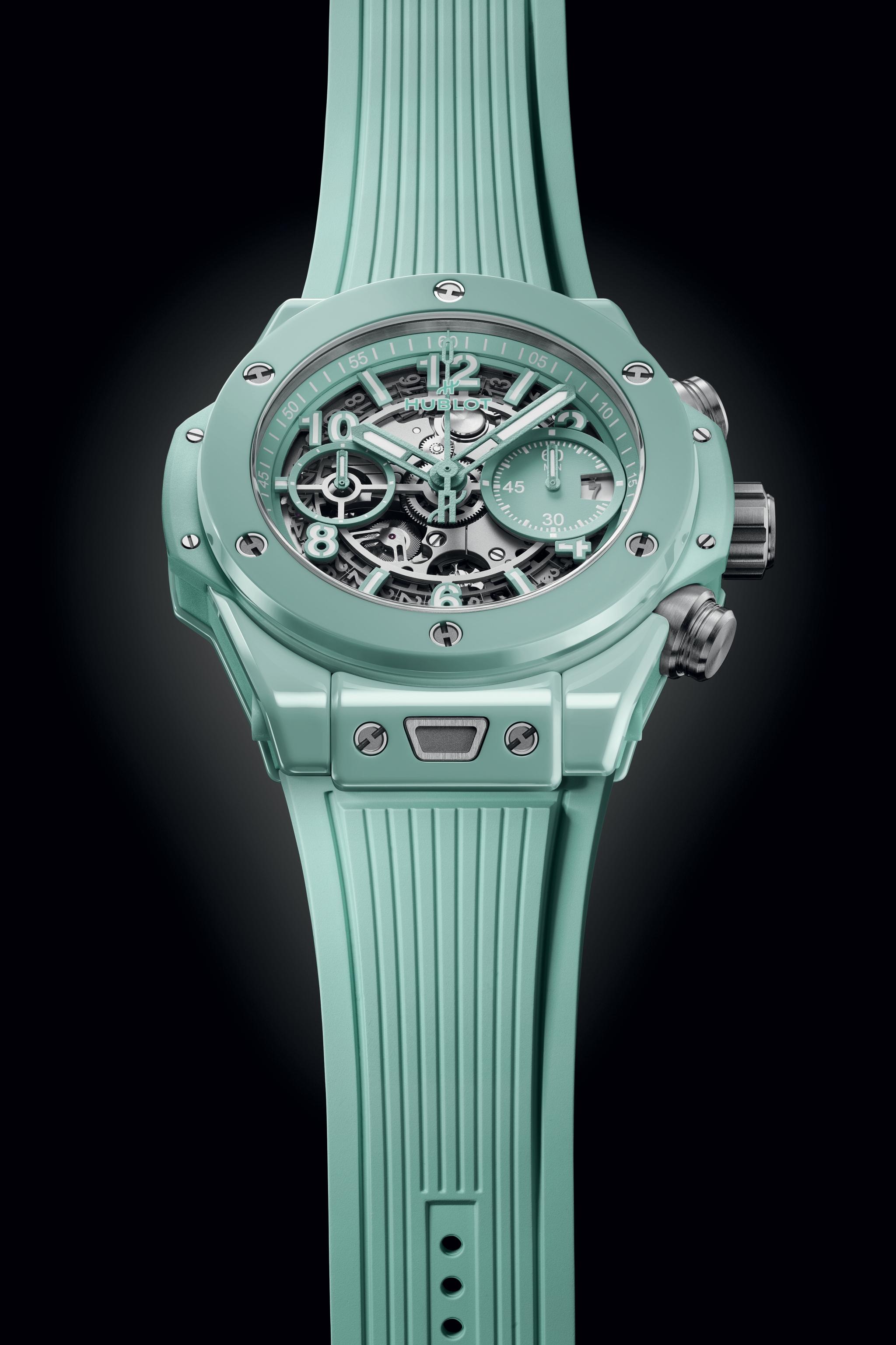 Big Bang Unico Mint Green Ceramic6