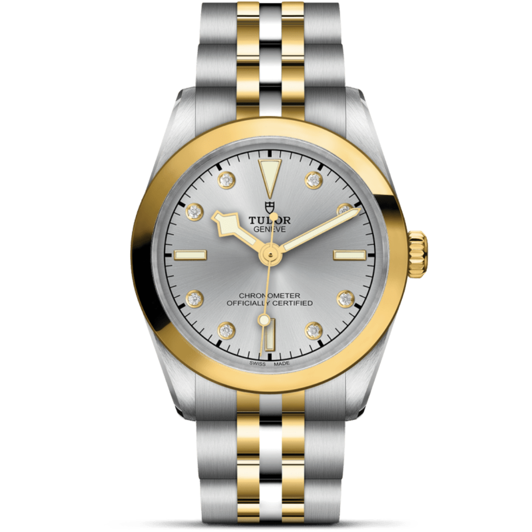 Orologio in acciaio e oro giallo Black Bay One 31 S&G Tudor