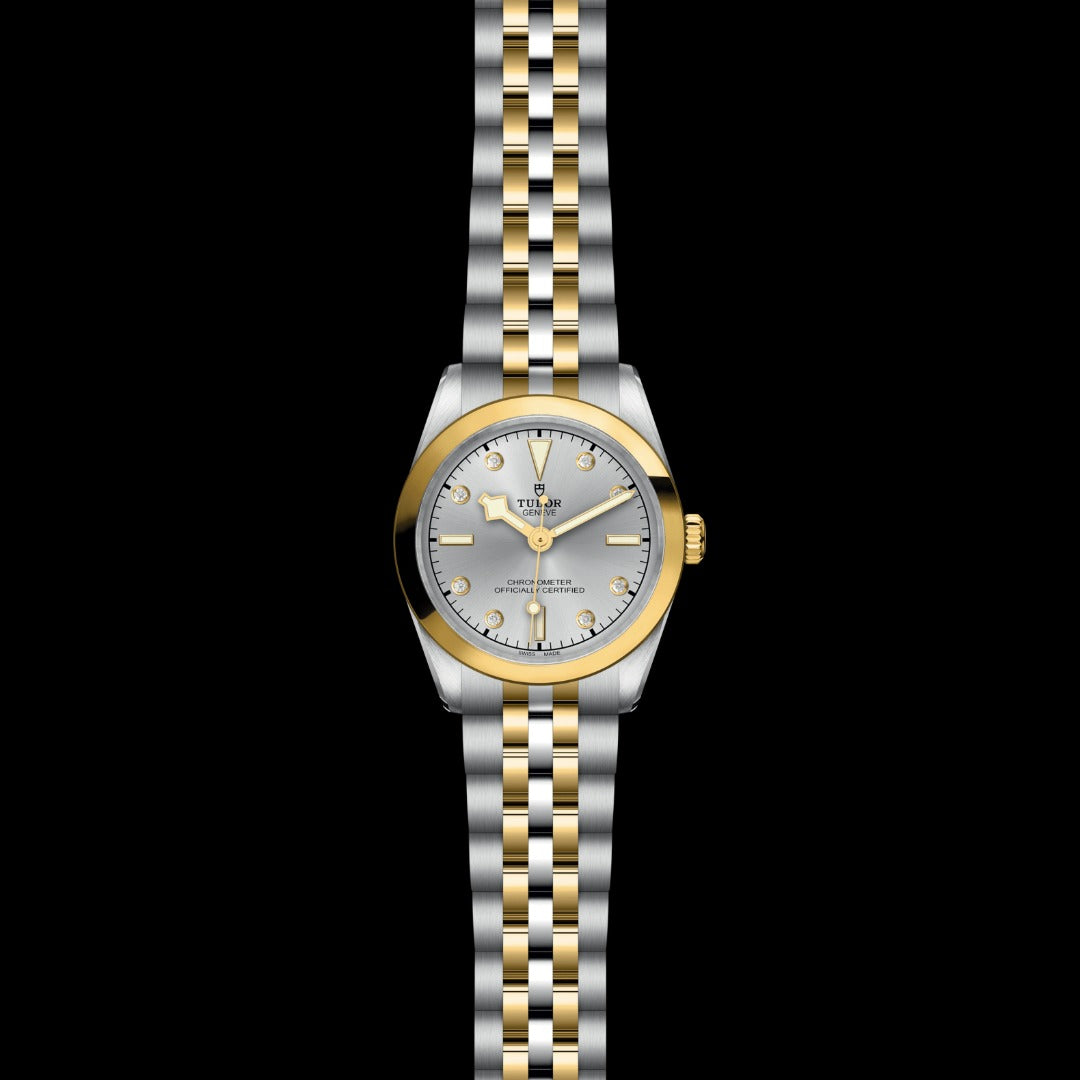 Orologio in acciaio e oro giallo Black Bay One 31 S&G Tudor