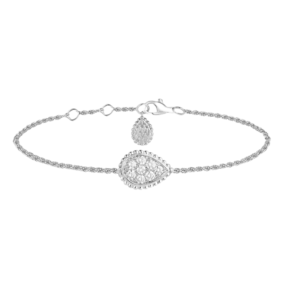 Gioiello in oro bianco Bracciale Serpent Bohème, motivo S Boucheron