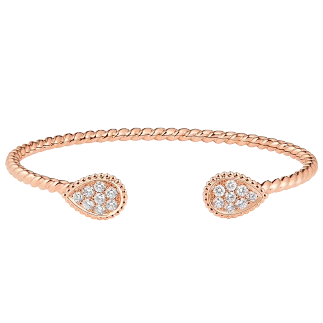 Gioiello in oro rosa Bracciale Serpent Bohème , modello S Boucheron