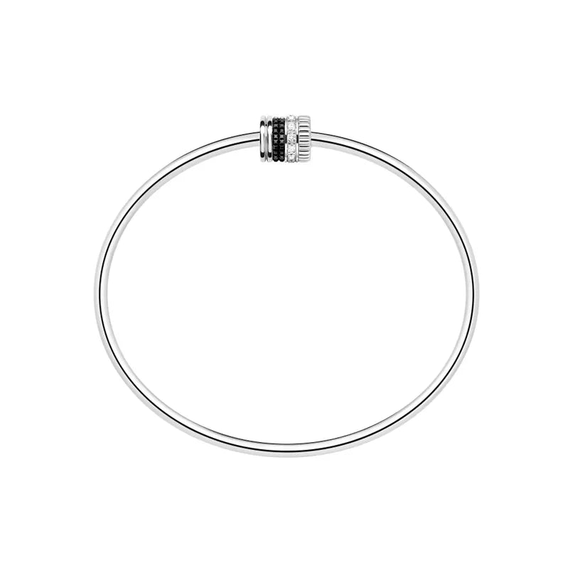 Bracelet in white gold Quatre Black Edition bracelet Boucheron