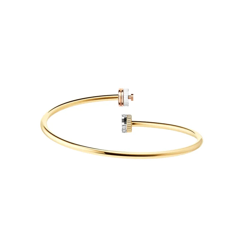 Gioiello in oro bianco giallo rosa Bracciale Quatre White Boucheron