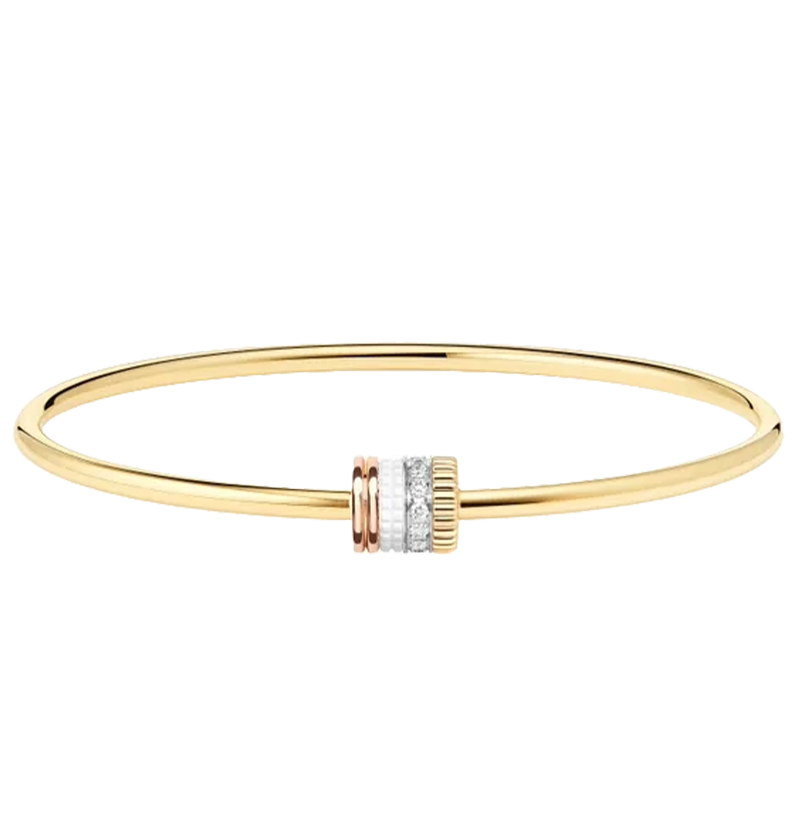 Gioiello in oro bianco giallo rosa Bracciale Quatre White Boucheron