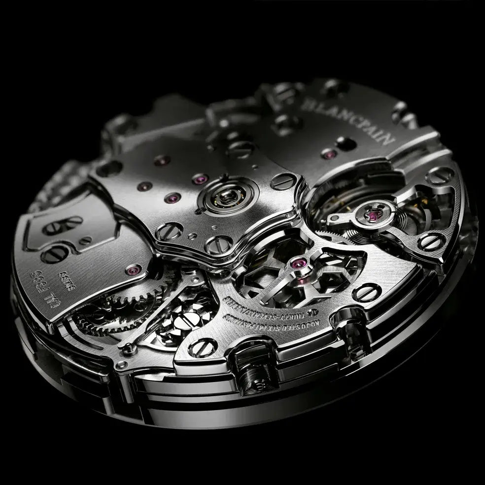 Watch in steel Fifty Fathoms Bathyscaphe Chronographe Flyback Blancpain