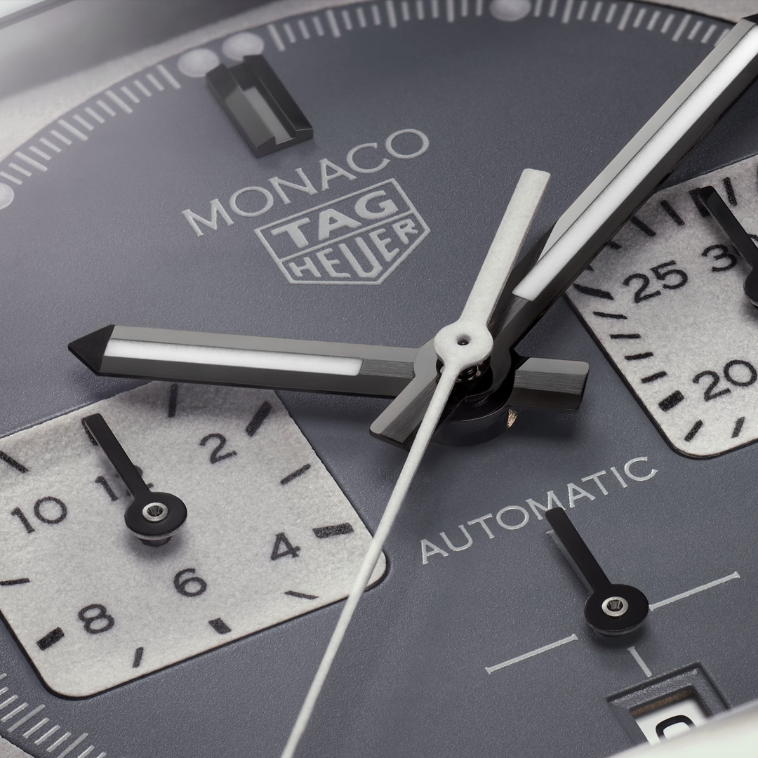 Watch in titanium Monaco Chronograph Night Driver
 Tag heuer