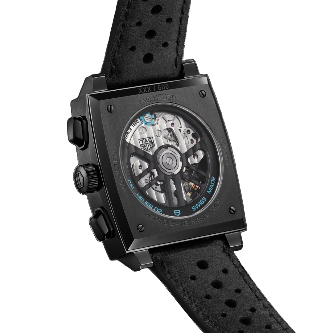 Watch in titanium Monaco Chronograph Night Driver
 Tag heuer