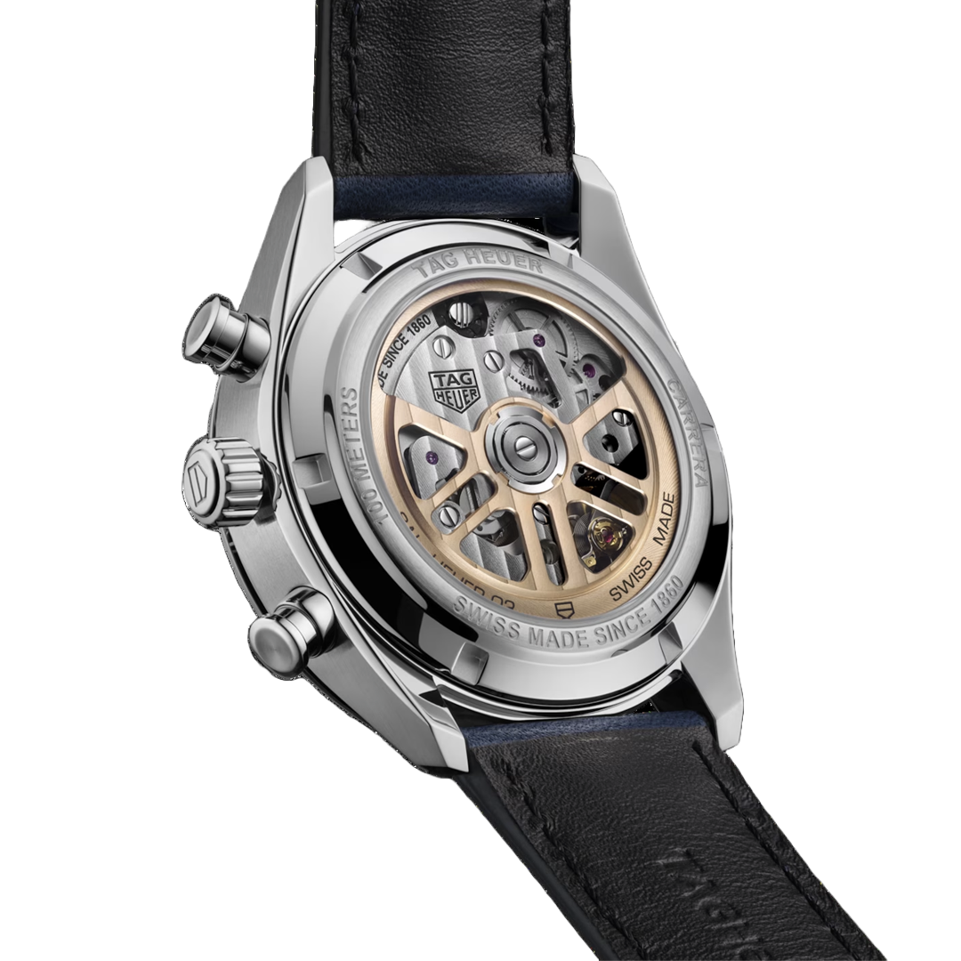 Orologio in acciaio Carrera Chronograph Tag heuer