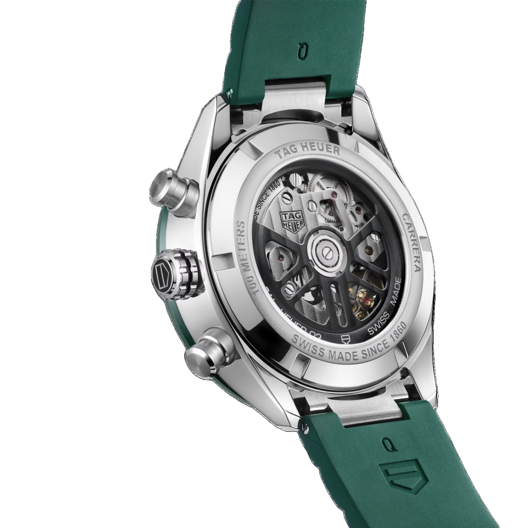 Orologio in acciaio Carrera Chronograph Tag heuer