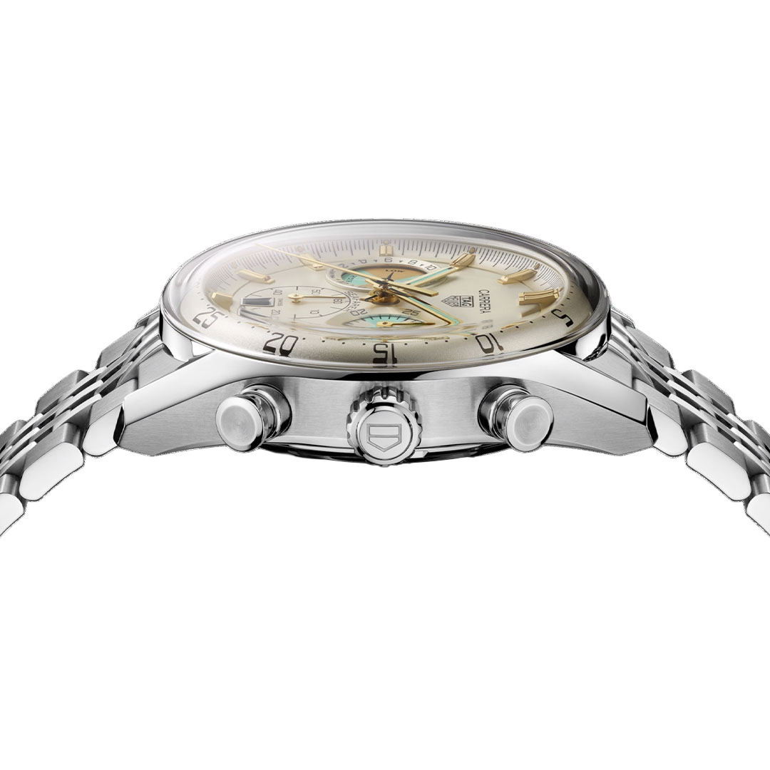 Orologio in acciaio Carrera Chronograph Seafarer Tag heuer