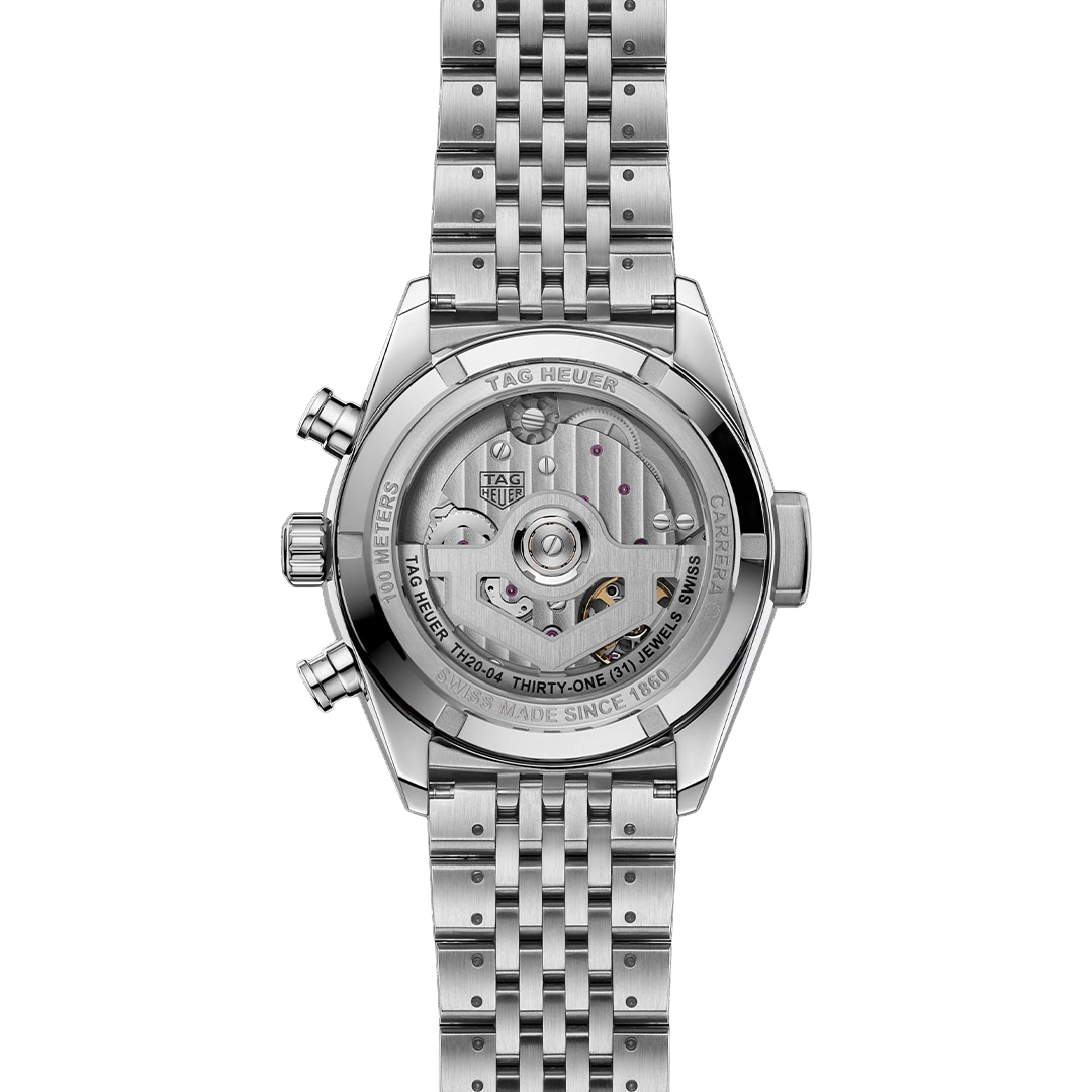 Orologio in acciaio Carrera Chronograph Seafarer Tag heuer