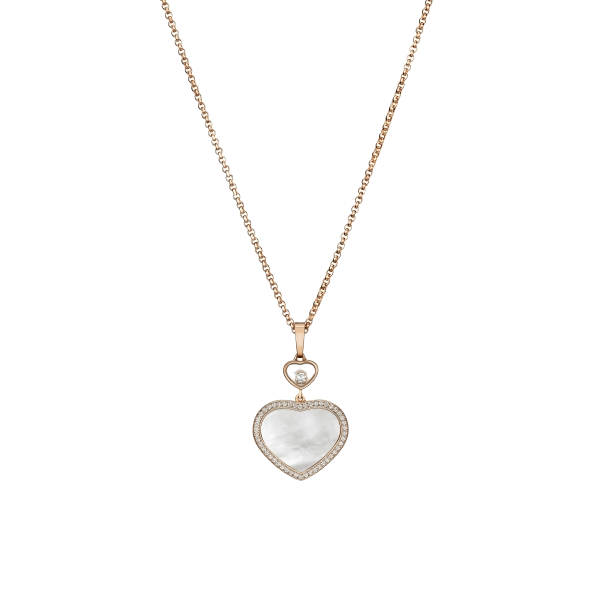 Gioiello in oro rosa Collana My Happy Hearts Chopard