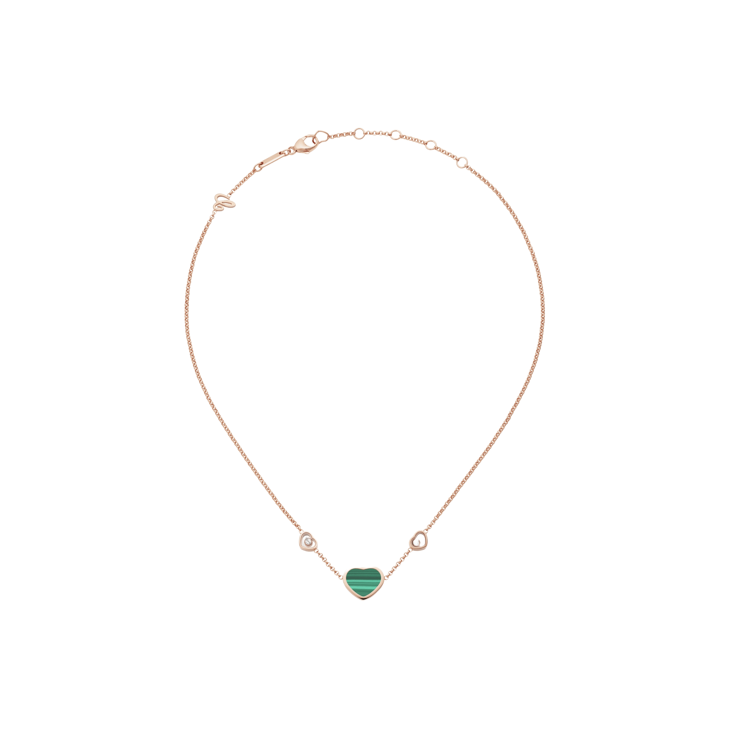 Gioiello in oro rosa Collana My Happy Hearts Chopard