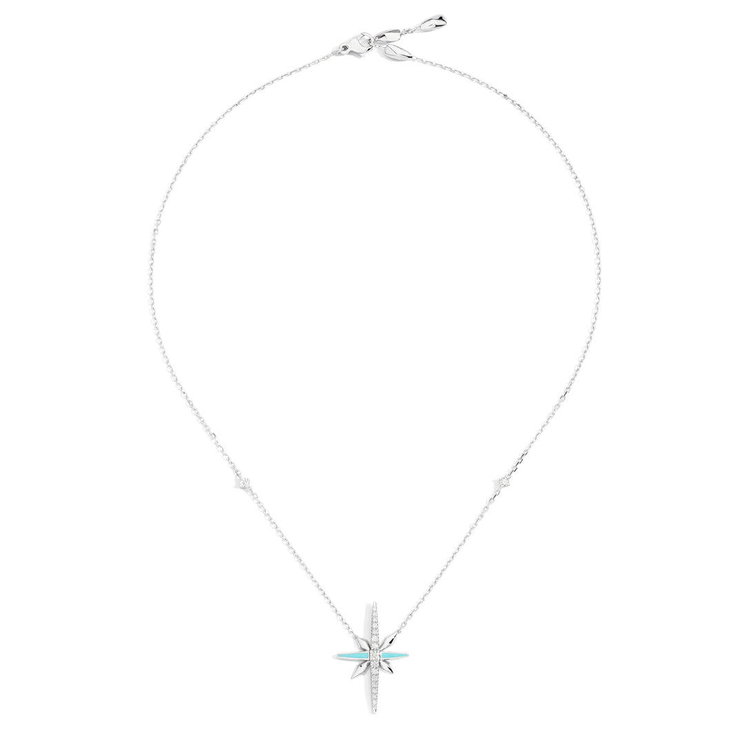 Gioiello in white gold Starlight Necklace Palmiero
