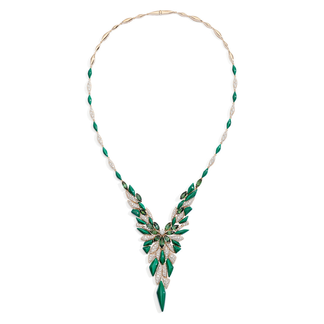 Gioiello in rose gold Déco Necklace Palmiero
