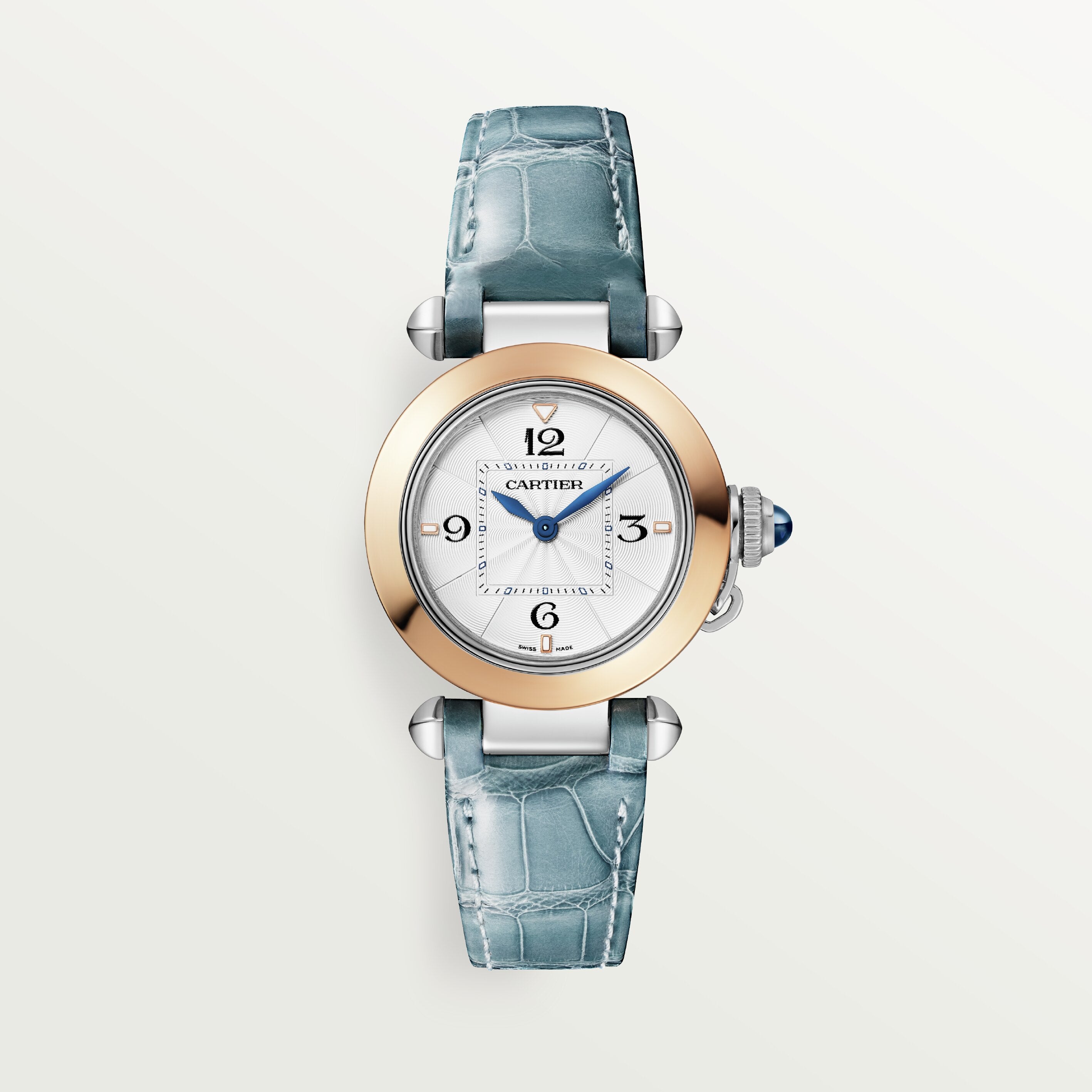 Orologio in acciaio e oro rosa Pasha de Cartier Cartier