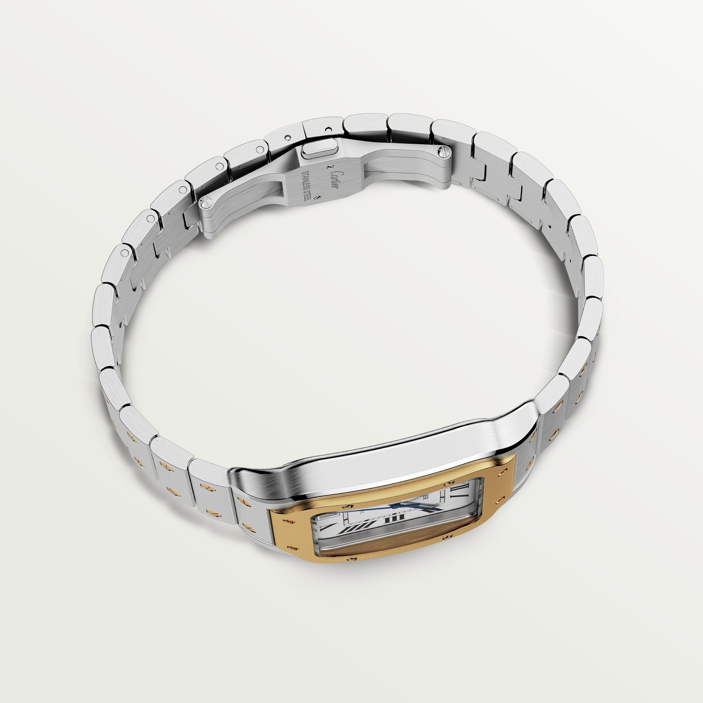 Watch in yellow gold Santos de Cartier Cartier