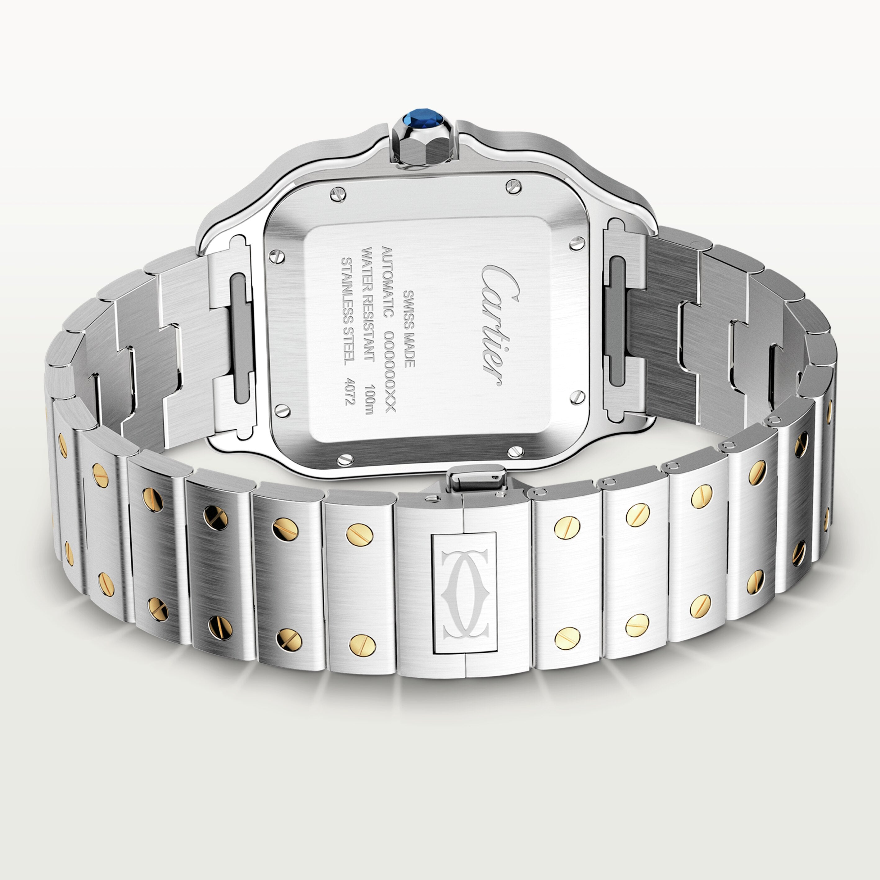 Watch in yellow gold Santos de Cartier Cartier