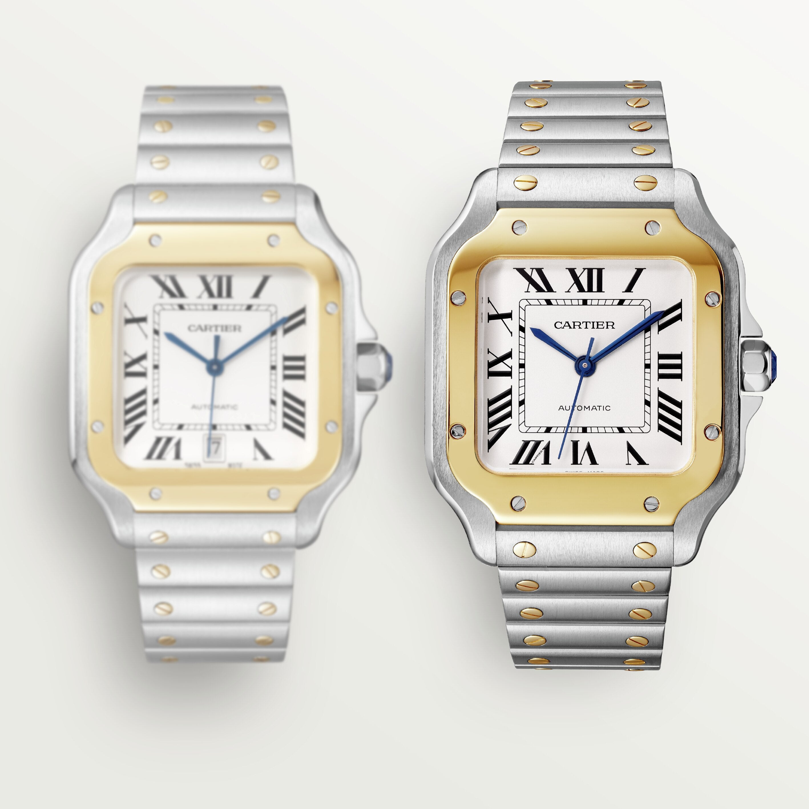 Watch in yellow gold Santos de Cartier Cartier